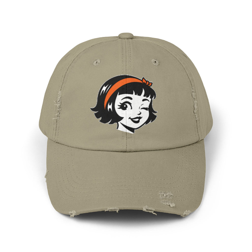 Unisex Distressed Cap