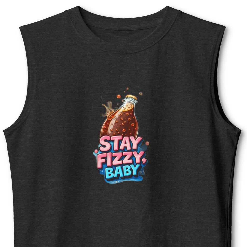 Stay Fizzy Baby Soda Bottle Muscle Tank