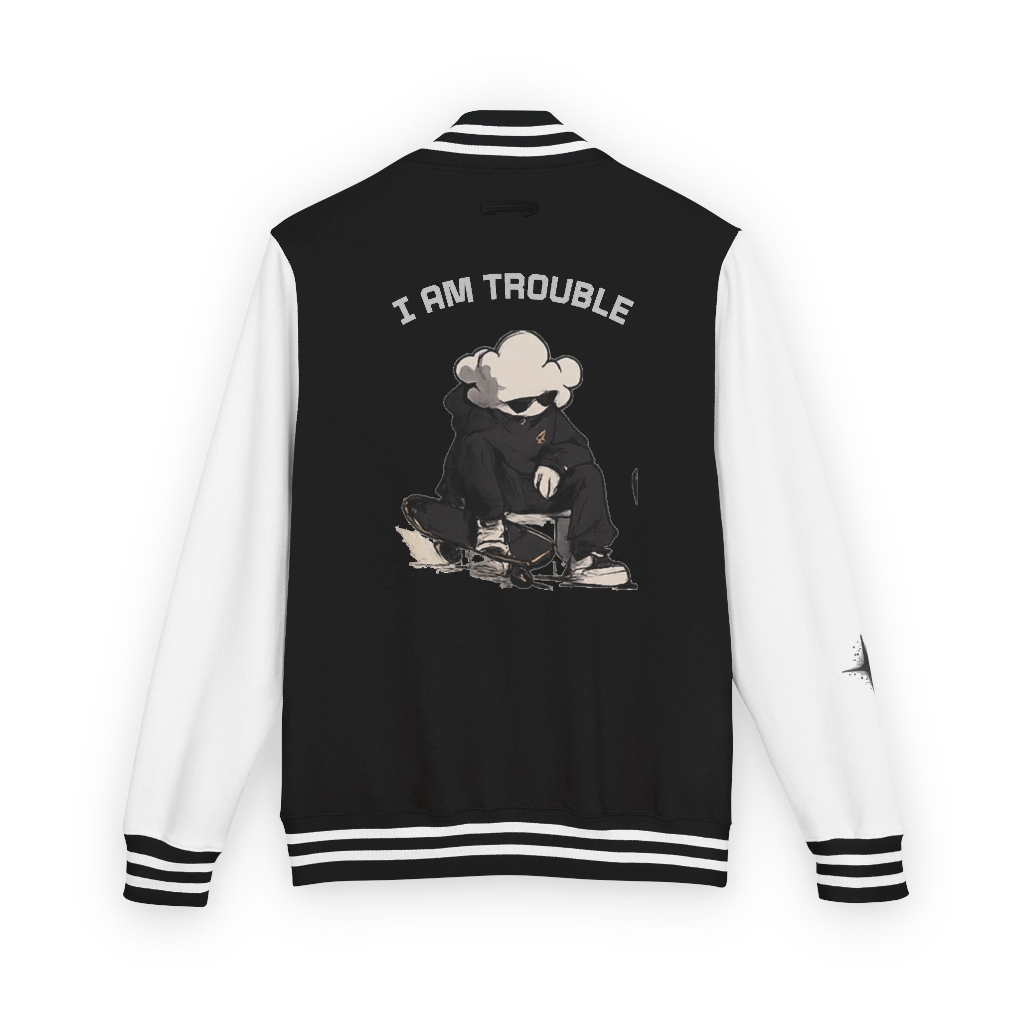 I Am Trouble Letterman Jacket