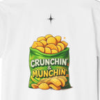 Crunchin' & Munchin' Snack Bag Ringer T-Shirt