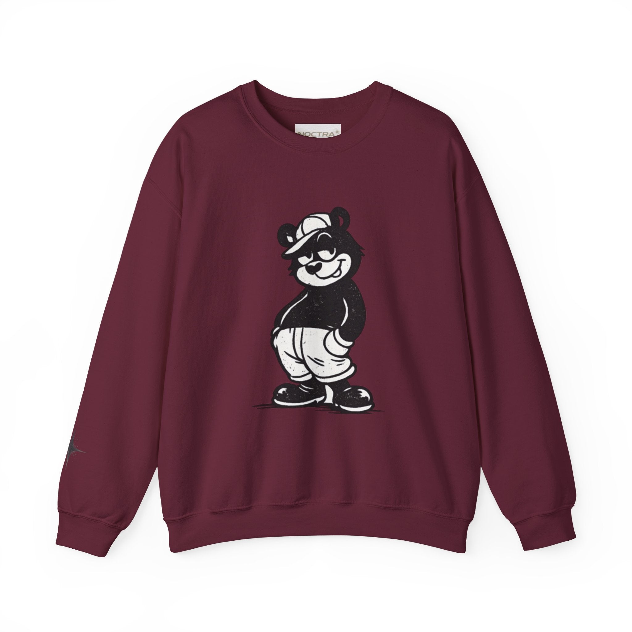 Crewneck Sweatshirt — "No rules. Just chaos."  Bear