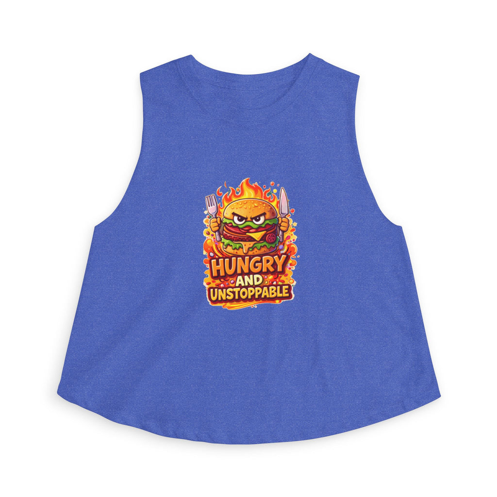 "Hungry and Unstoppable" Crop Top