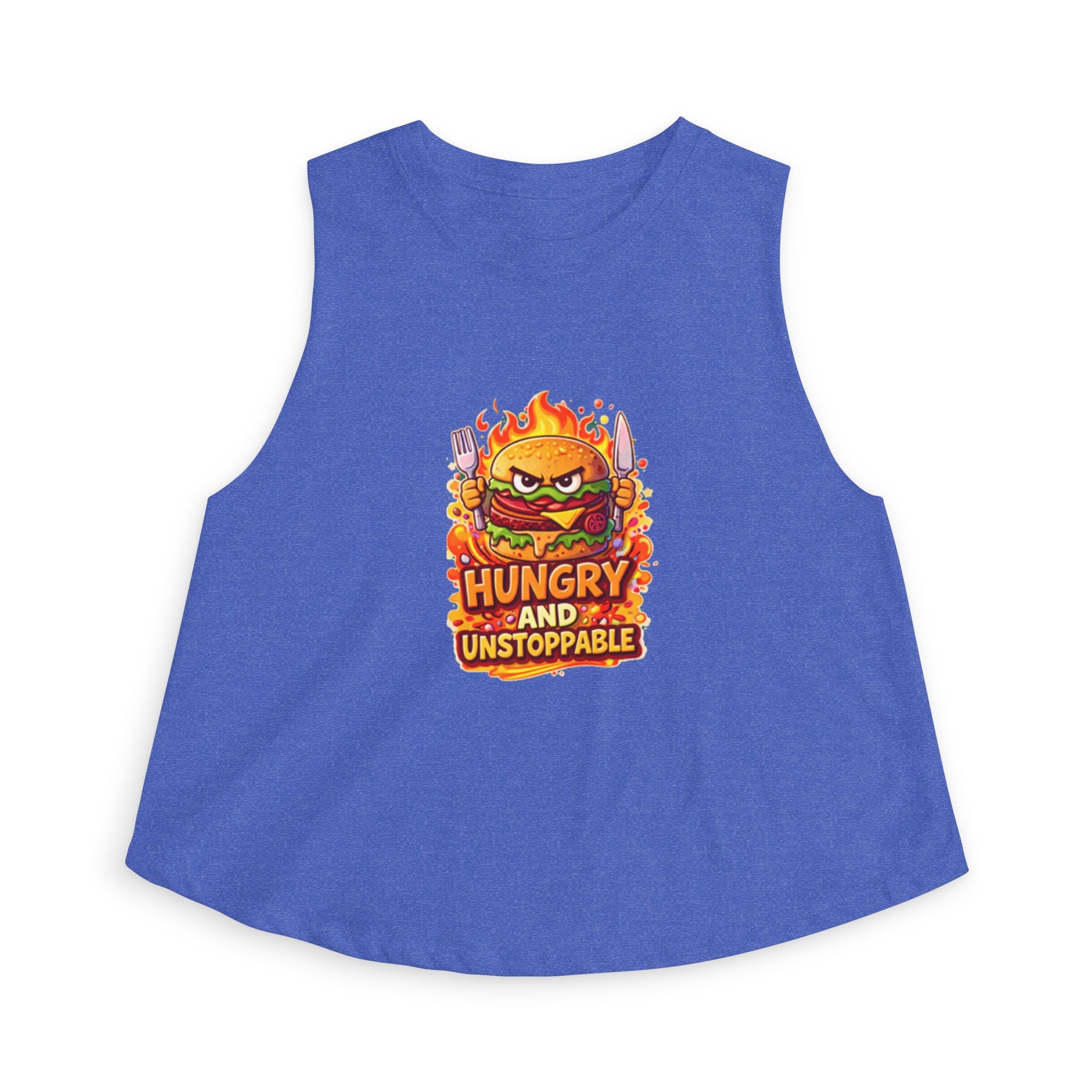 "Hungry and Unstoppable" Crop Top