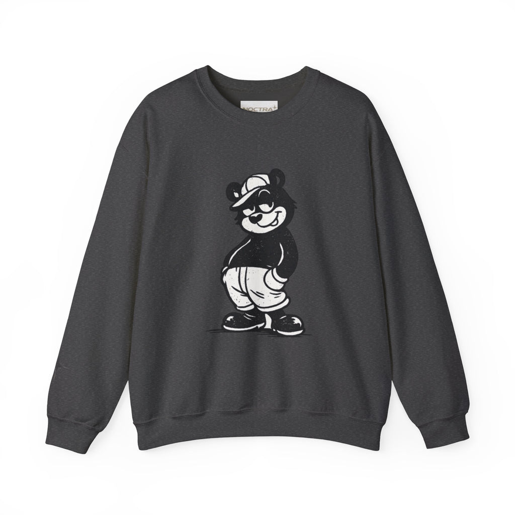 Crewneck Sweatshirt — "No rules. Just chaos."  Bear