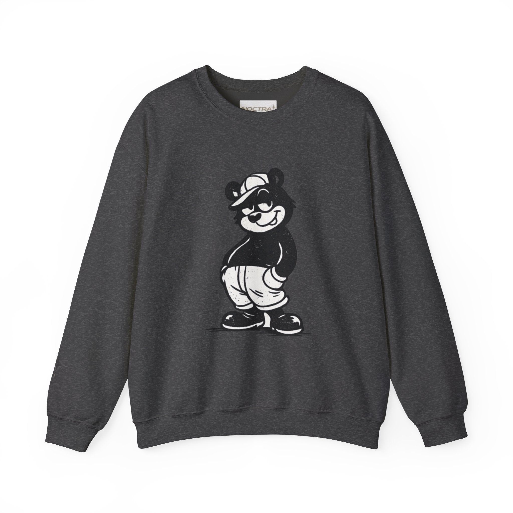 Crewneck Sweatshirt — "No rules. Just chaos."  Bear