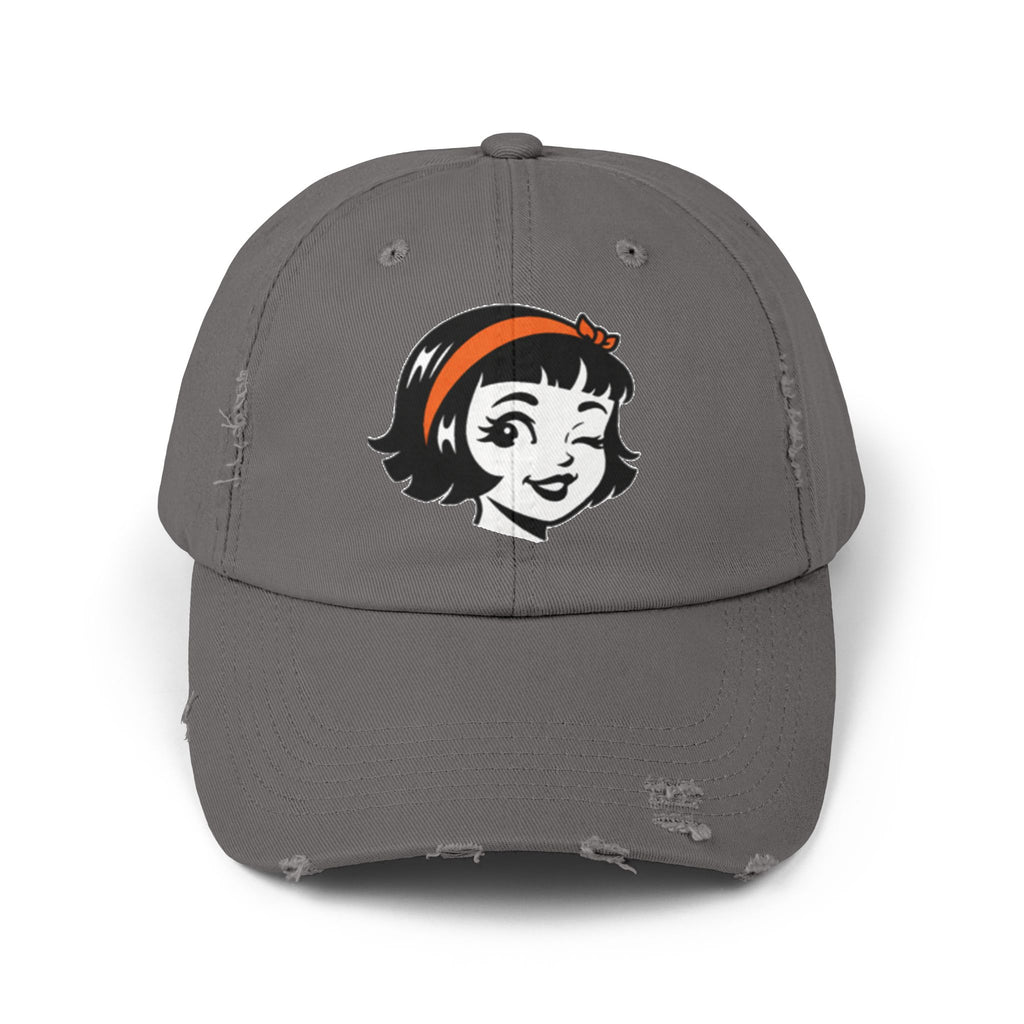 Unisex Distressed Cap
