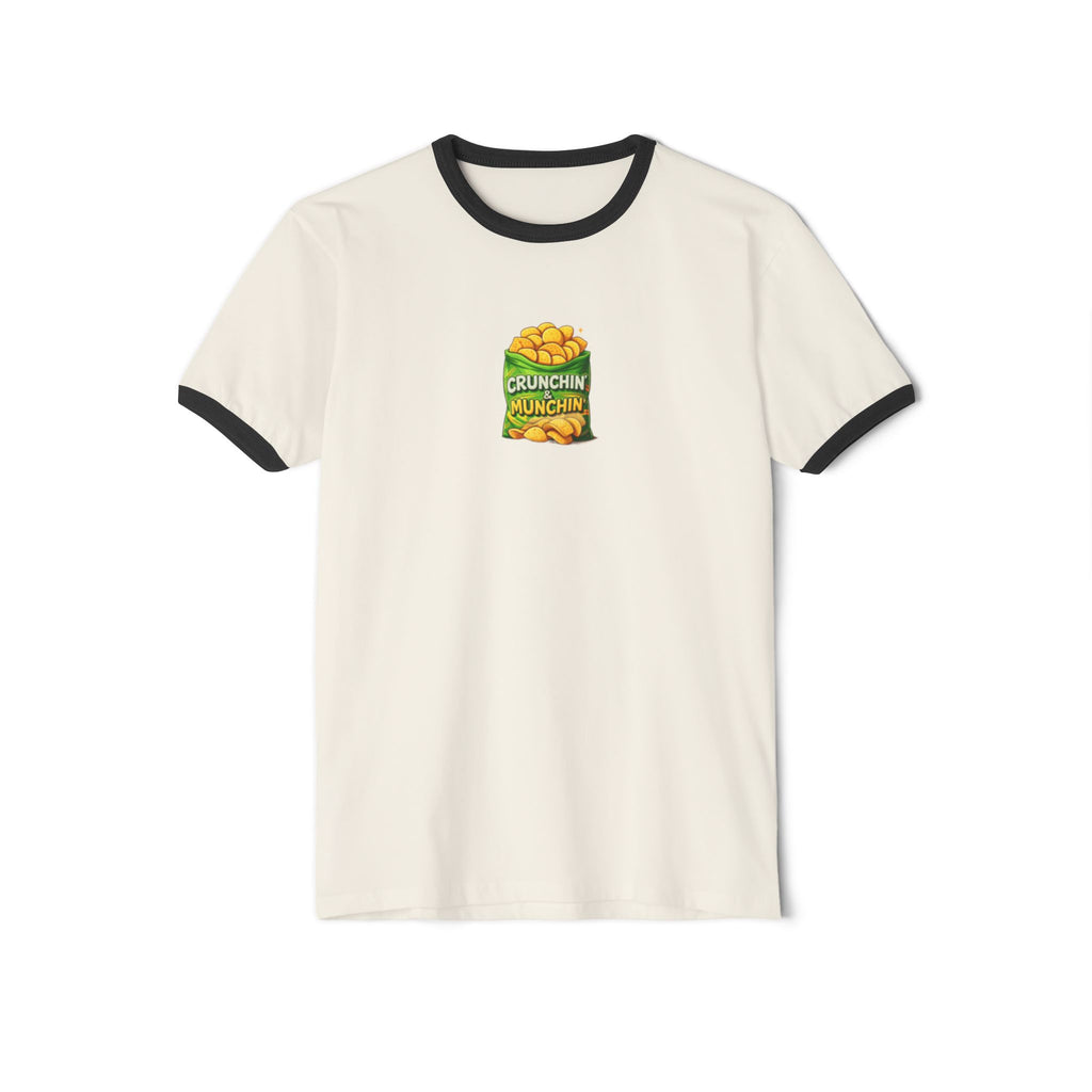 Crunchin' & Munchin' Snack Bag Ringer T-Shirt
