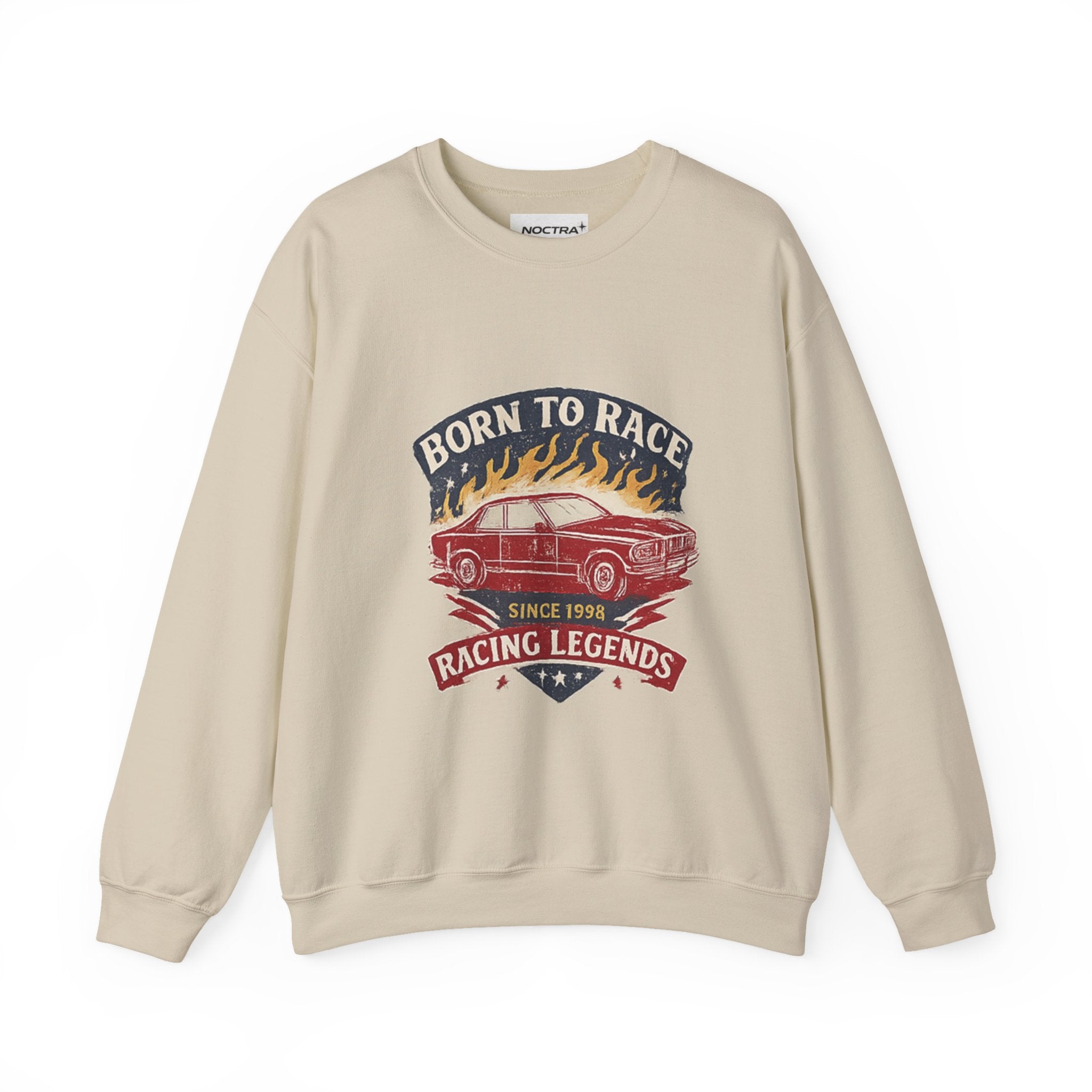 Unisex Heavy Blend™ Crewneck Sweatshirt Born to race