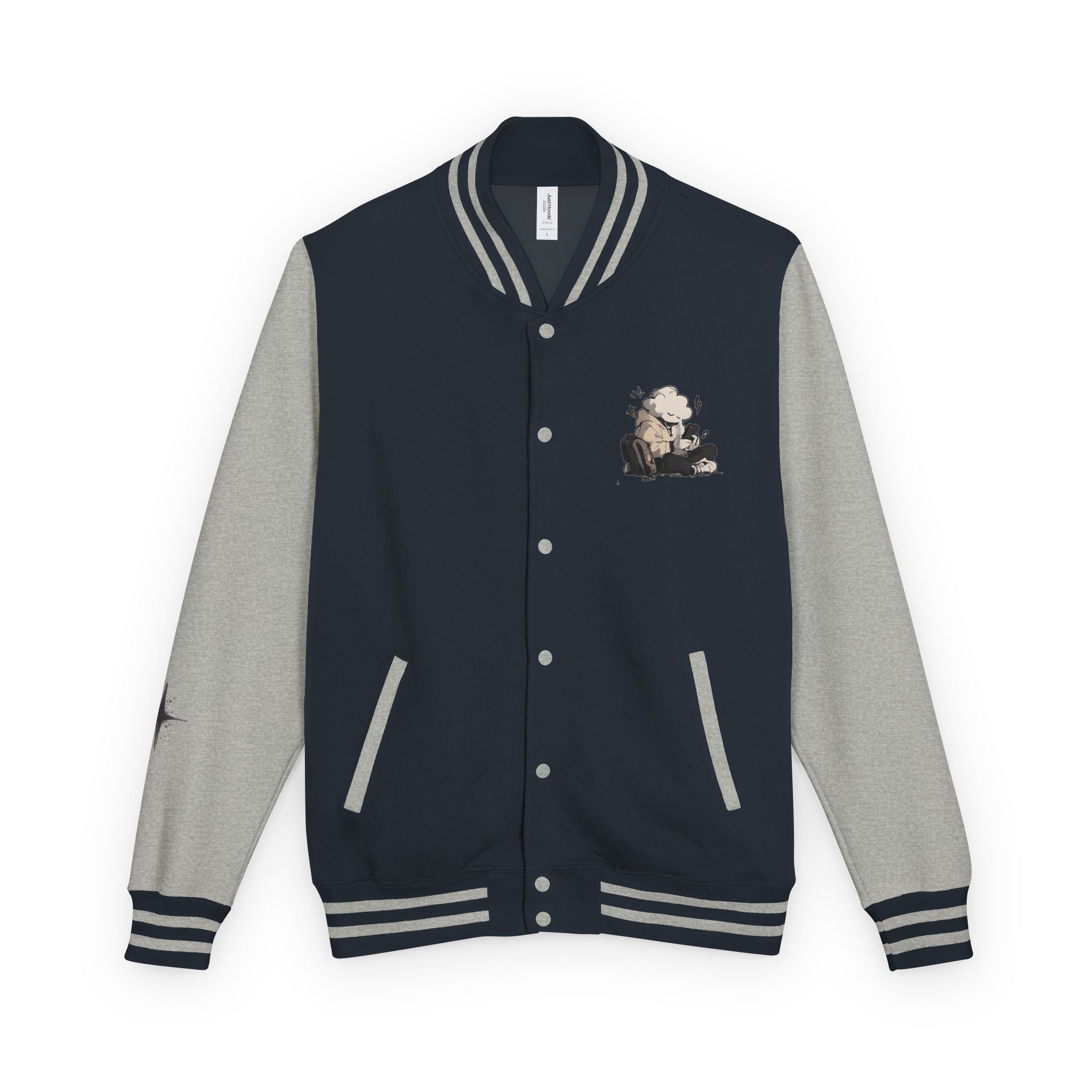 Letterman Jacket — "Scroll Mode On"