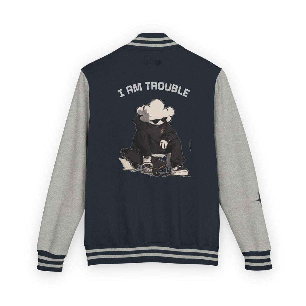 I Am Trouble Letterman Jacket
