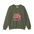 Unisex Heavy Blend™ Crewneck Sweatshirt Never give up