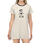 Skater T‑Shirt Dress