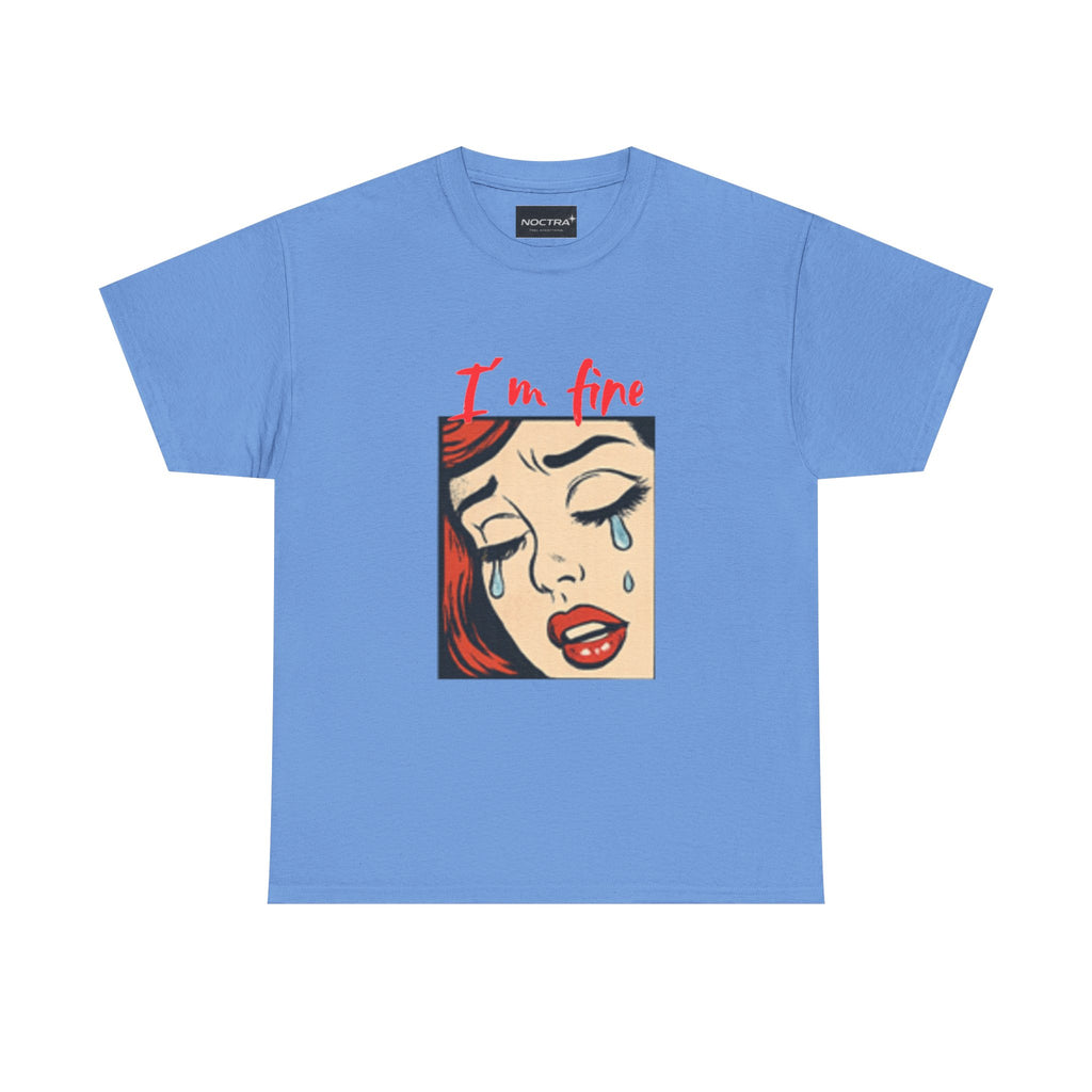 Unisex Heavy Cotton Tee I´m fine