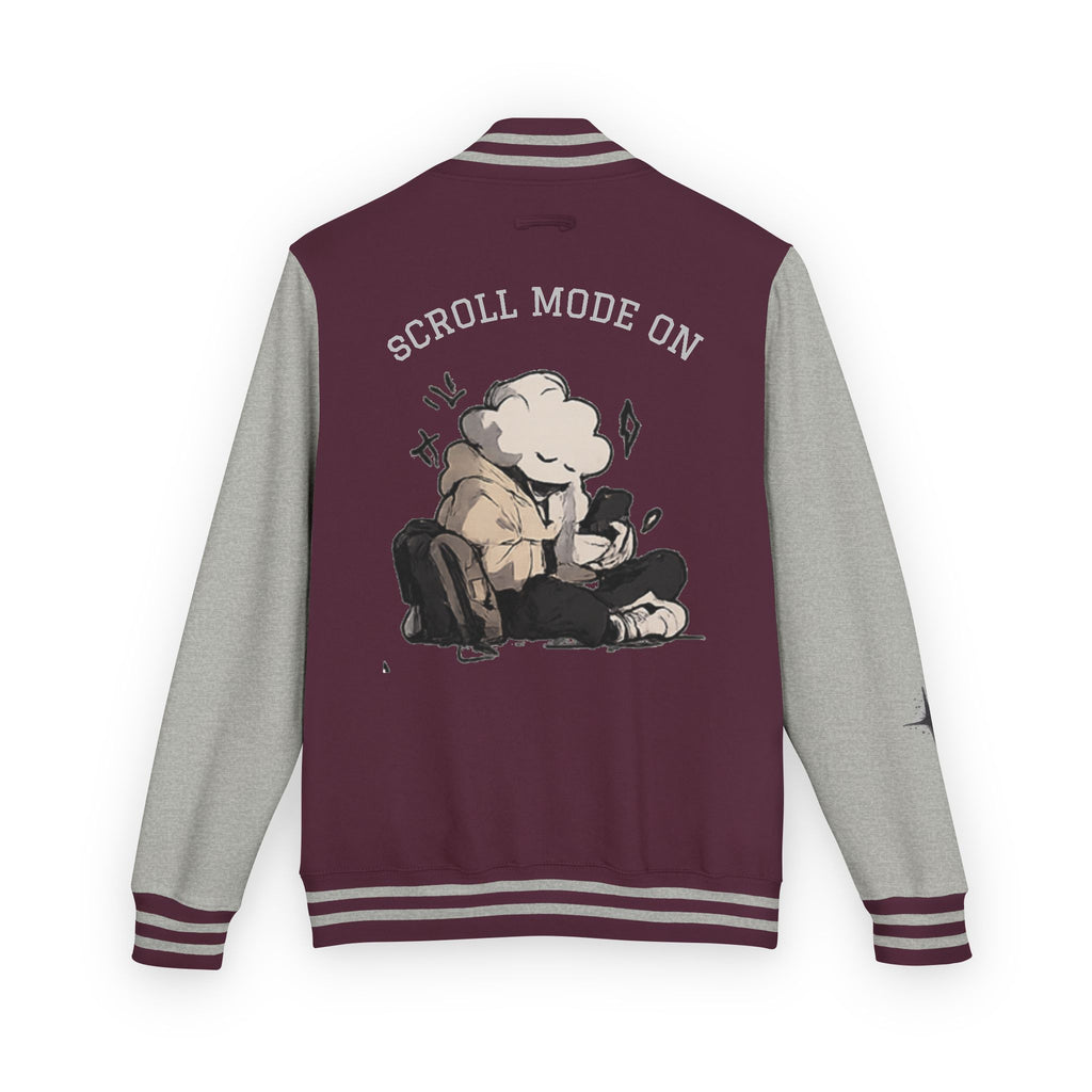 Letterman Jacket — "Scroll Mode On"