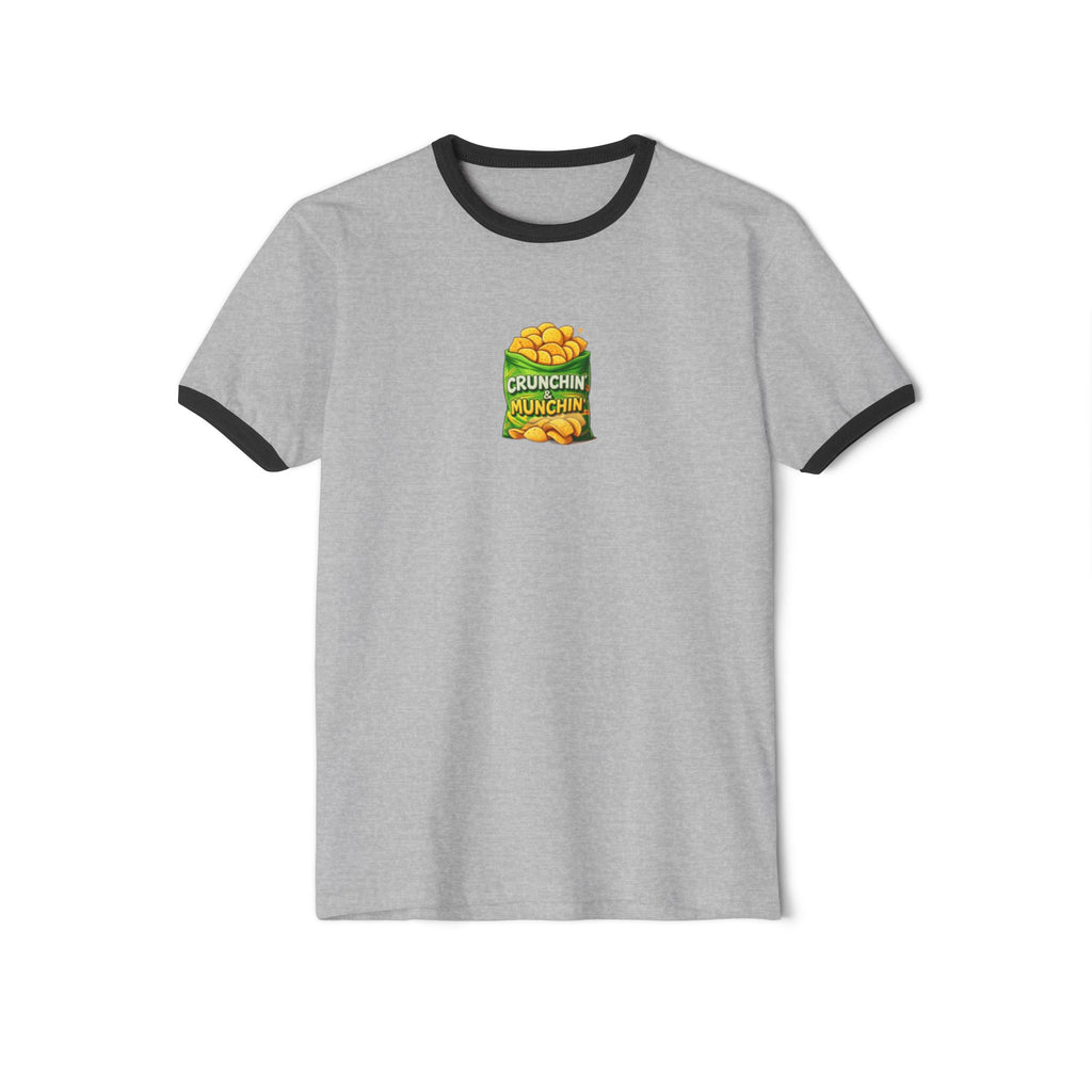 Crunchin' & Munchin' Snack Bag Ringer T-Shirt
