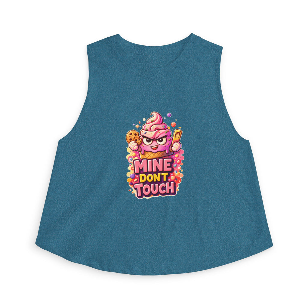Crop Top -  "Mine Don't Touch"