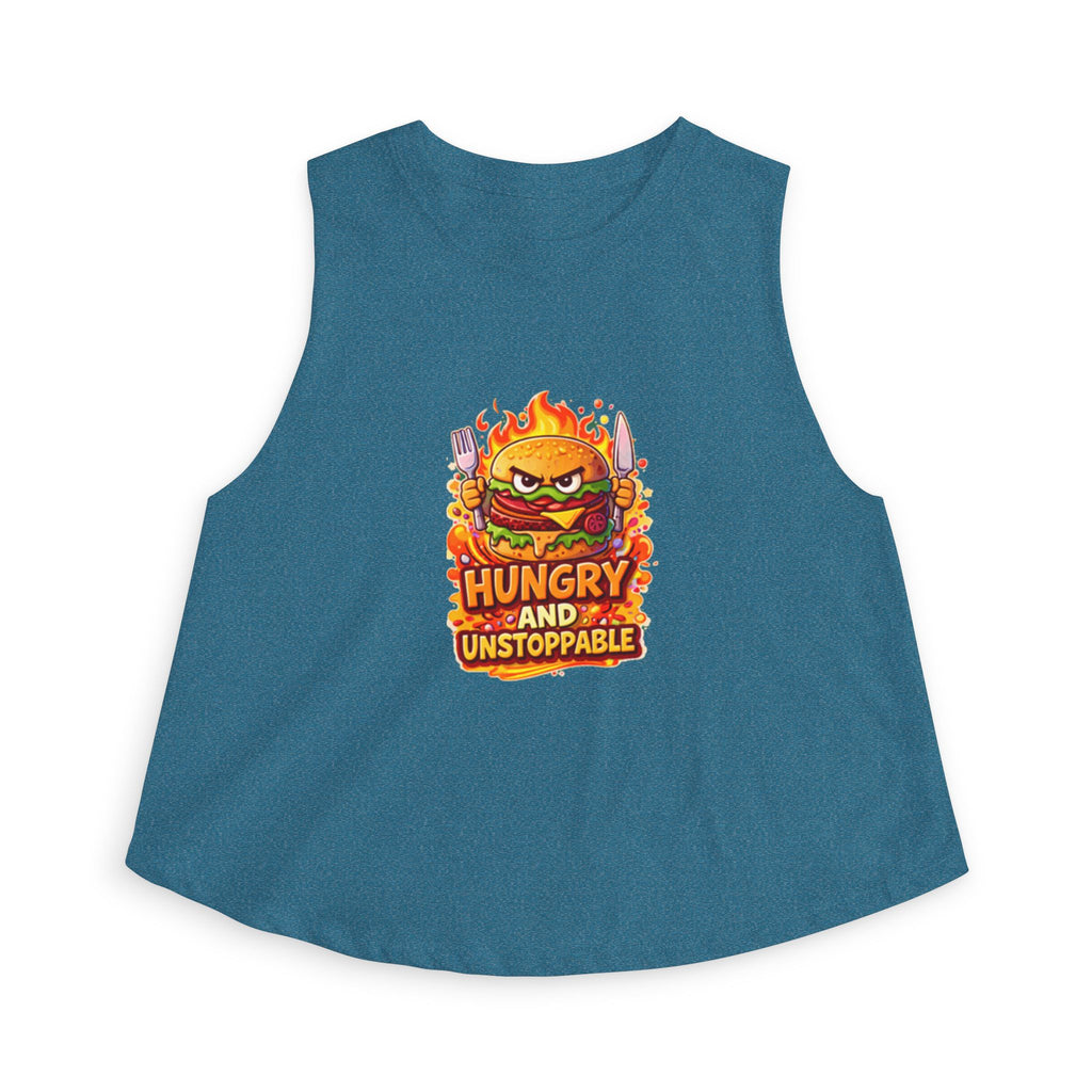 "Hungry and Unstoppable" Crop Top