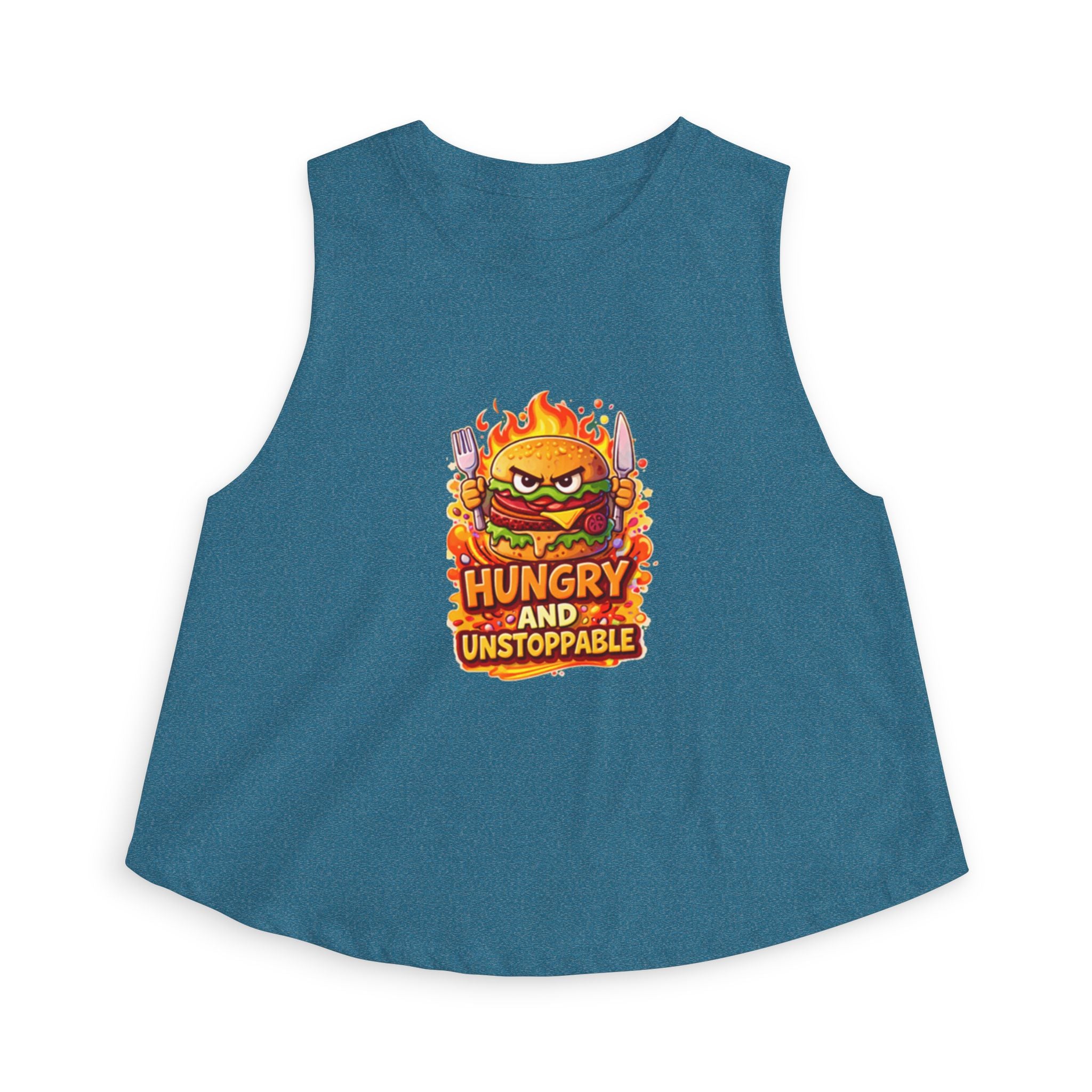 "Hungry and Unstoppable" Crop Top