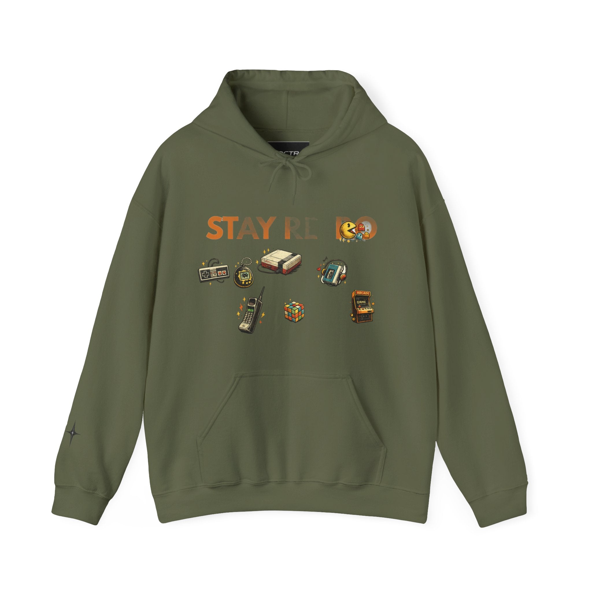 Unisex Heavy Blend™ Hooded Sweatshirt Retro Games