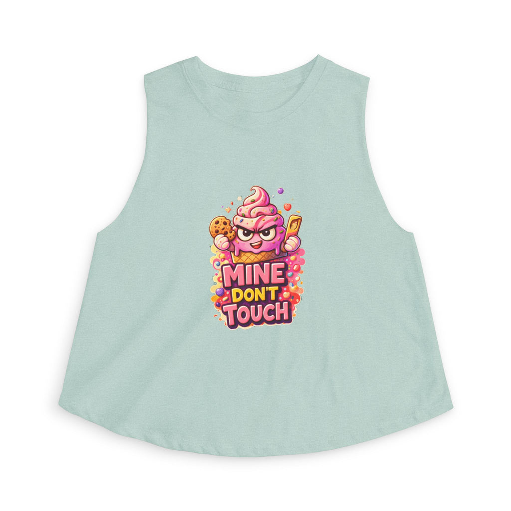 Crop Top -  "Mine Don't Touch"