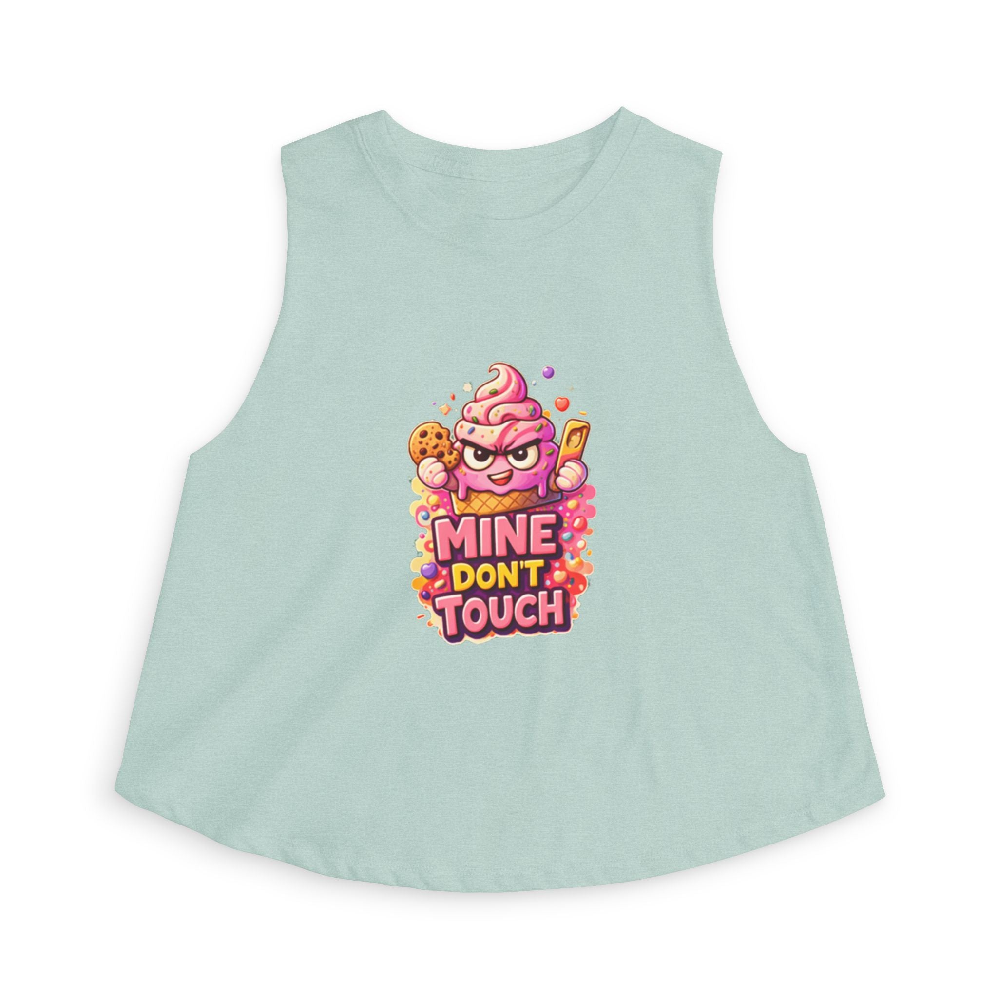 Crop Top -  "Mine Don't Touch"