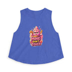 Crop Top -  "Mine Don't Touch"