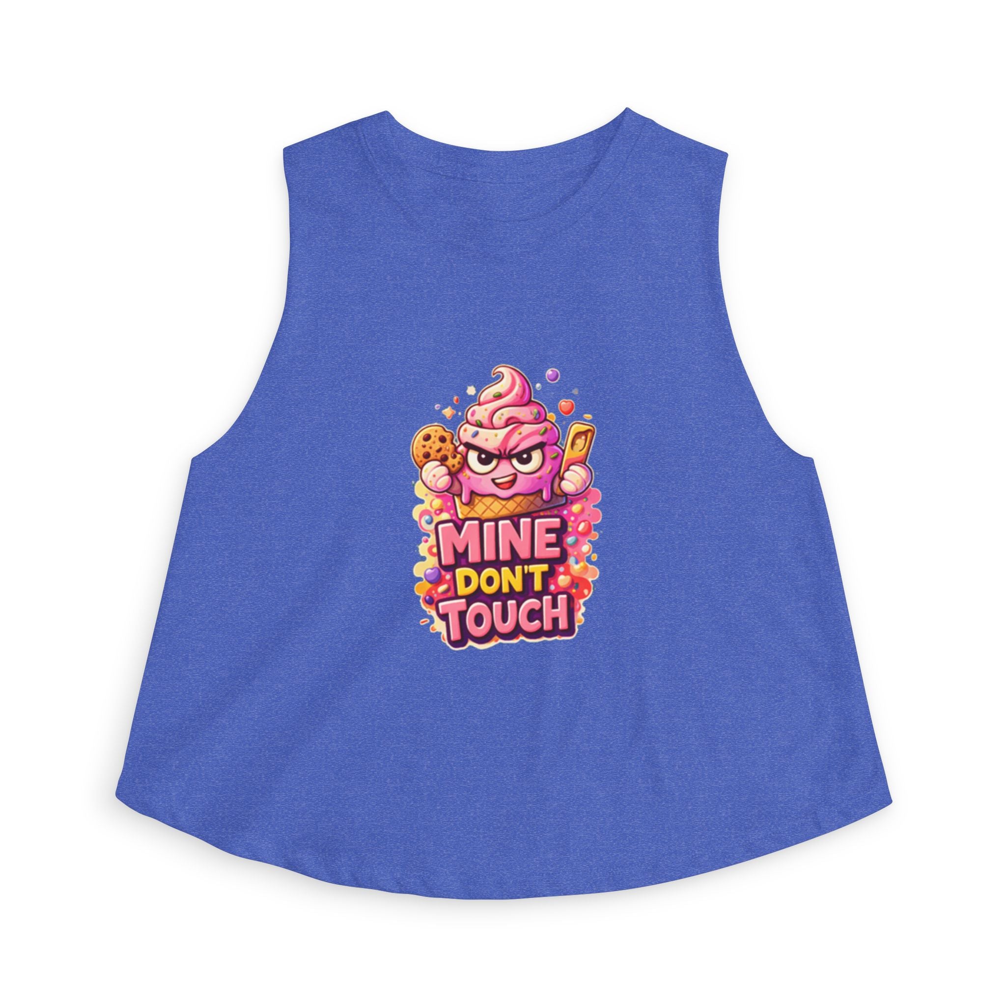 Crop Top -  "Mine Don't Touch"