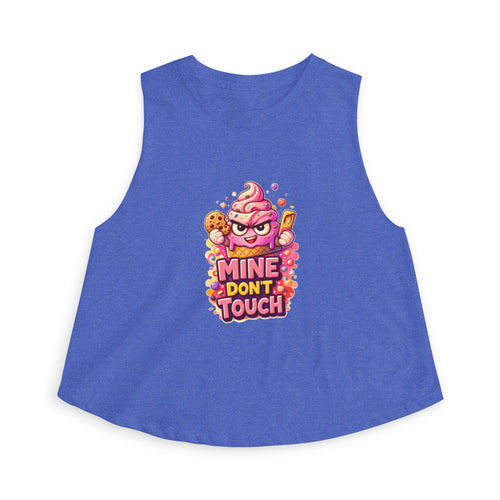 Crop Top -  "Mine Don't Touch"