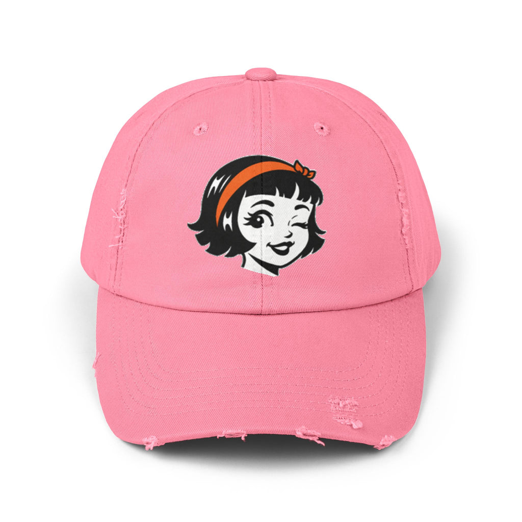 Unisex Distressed Cap