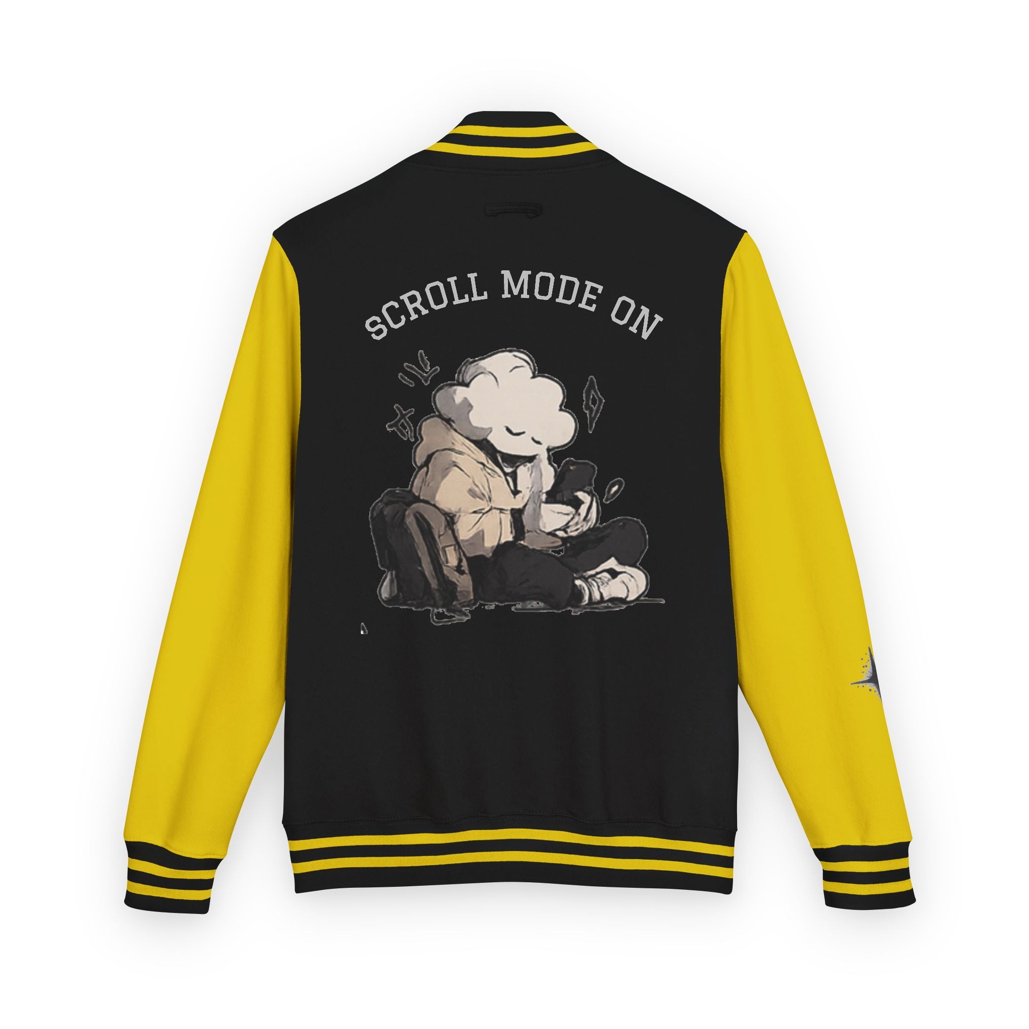 Letterman Jacket — "Scroll Mode On"