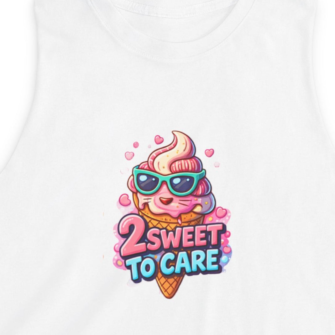 Crop Top – "2 Sweet to Care"