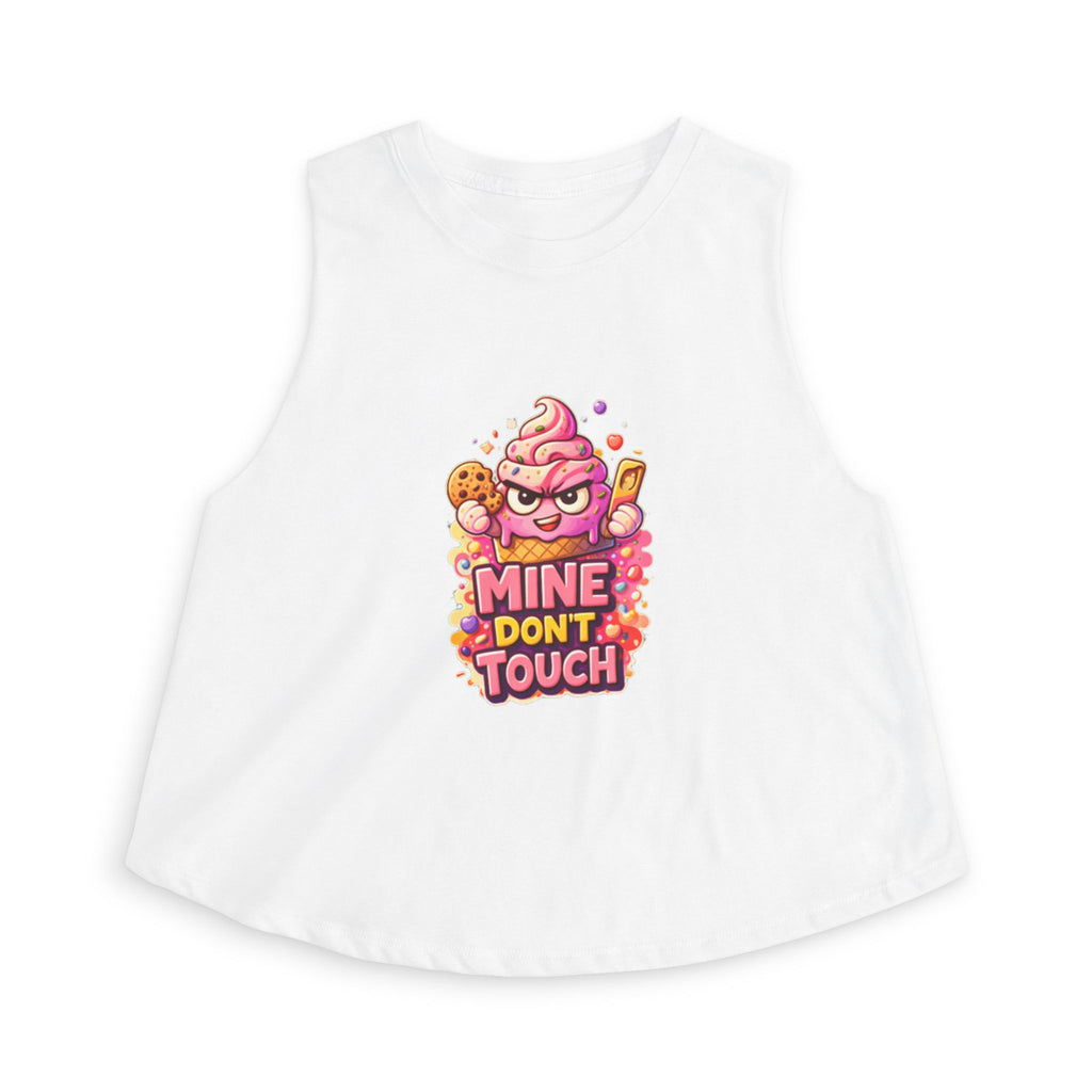 Crop Top -  "Mine Don't Touch"