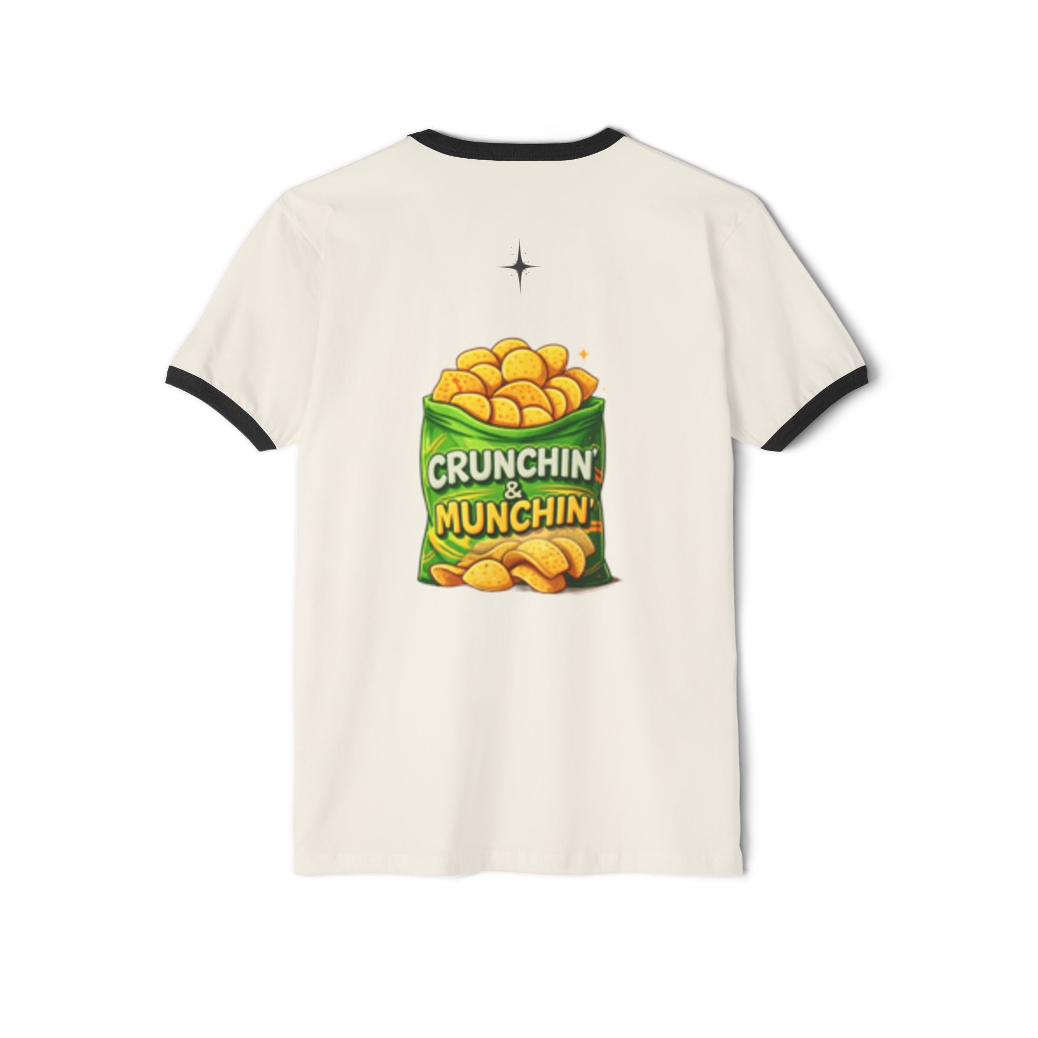 Crunchin' & Munchin' Snack Bag Ringer T-Shirt