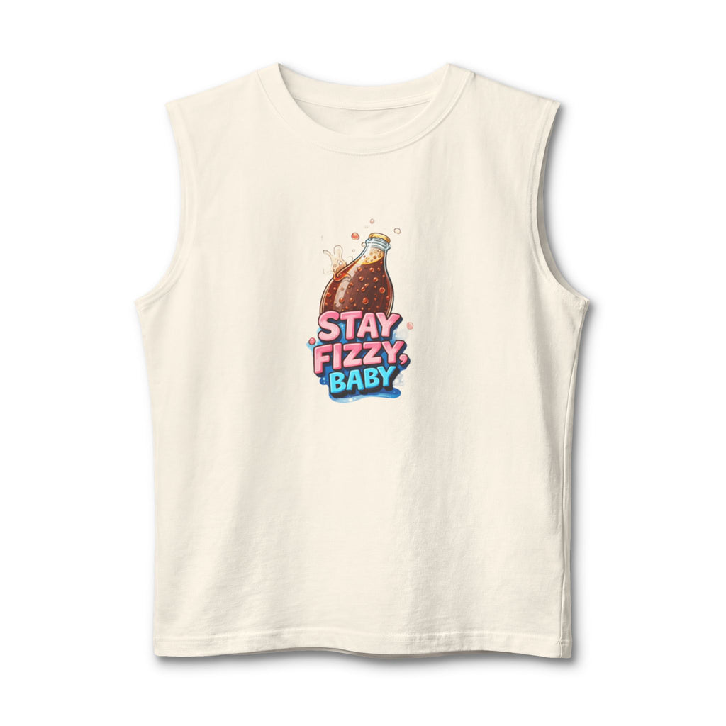 Stay Fizzy Baby Soda Bottle Muscle Tank
