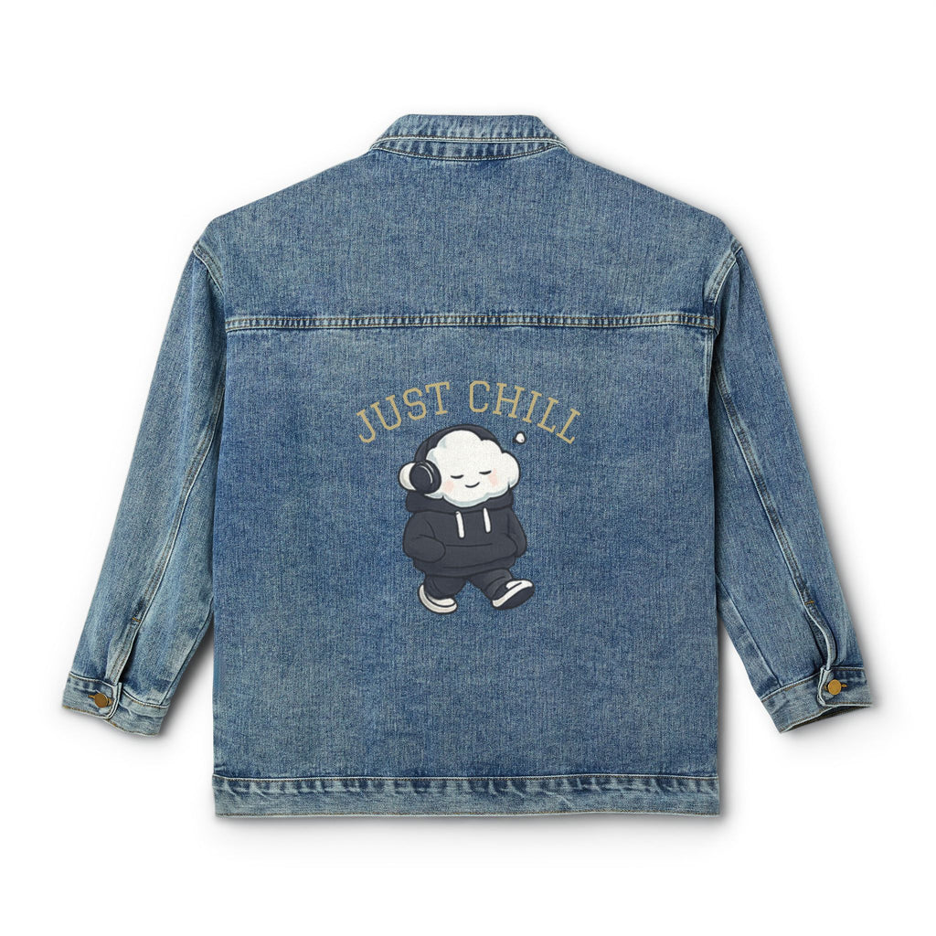 Denim Jacket Just Chill
