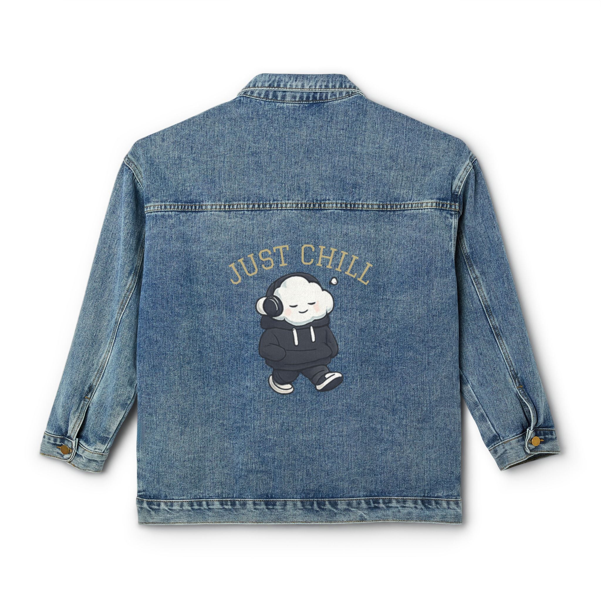 Denim Jacket Just Chill