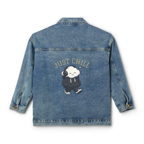 Denim Jacket Just Chill