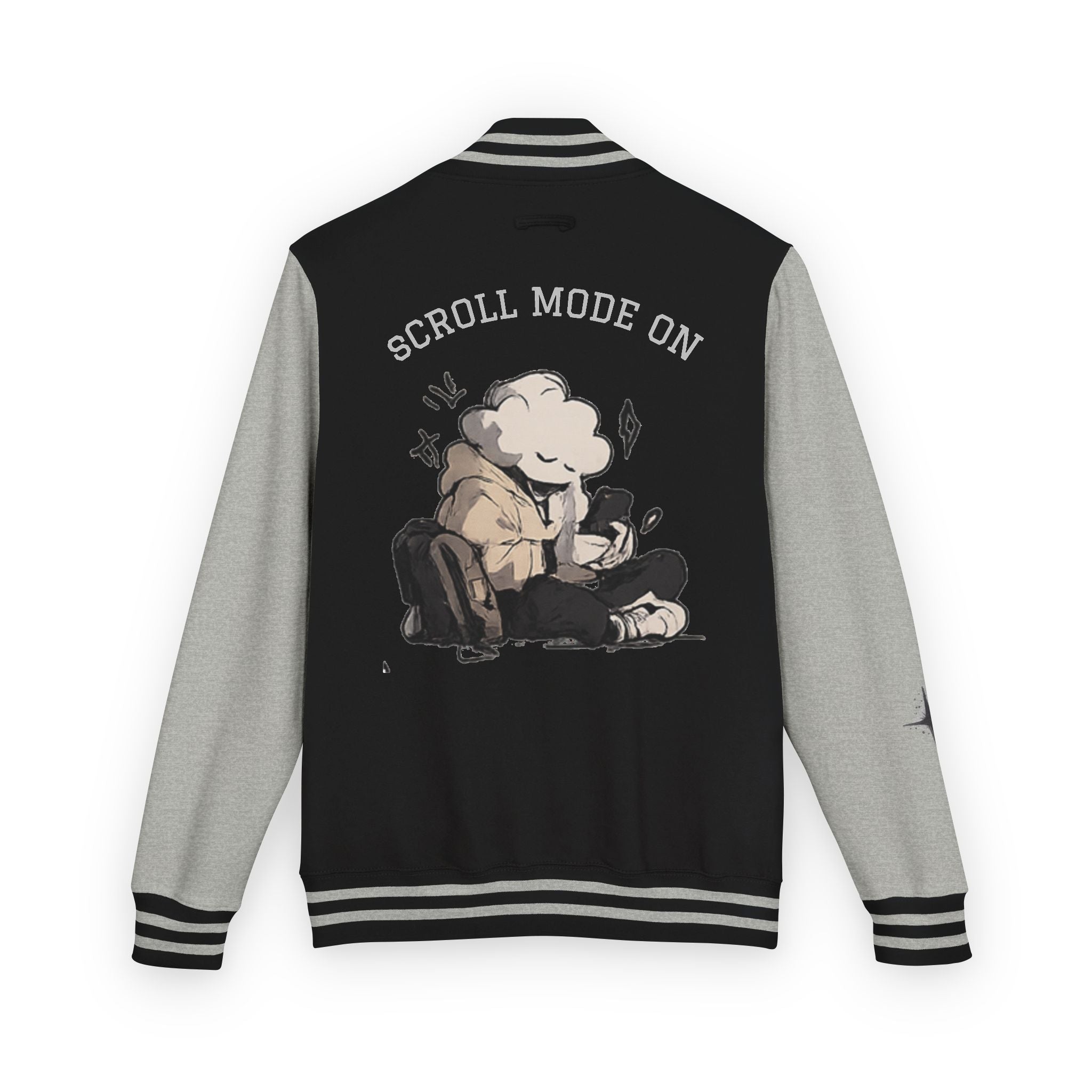 Letterman Jacket — "Scroll Mode On"