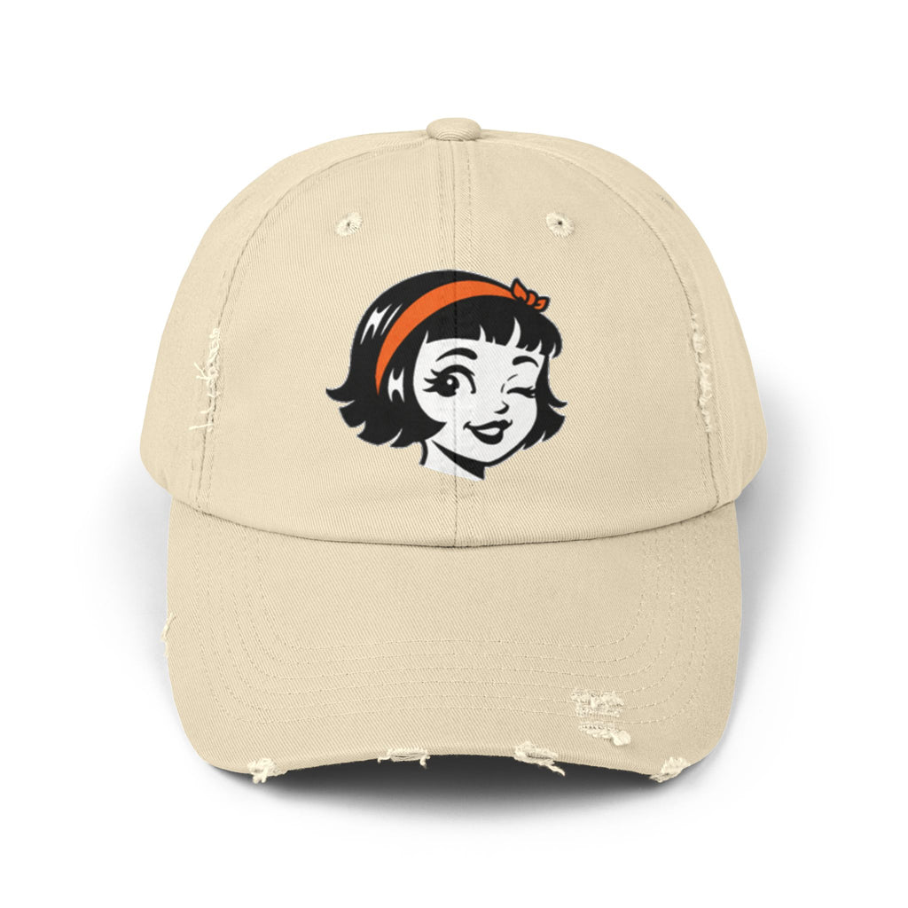 Unisex Distressed Cap