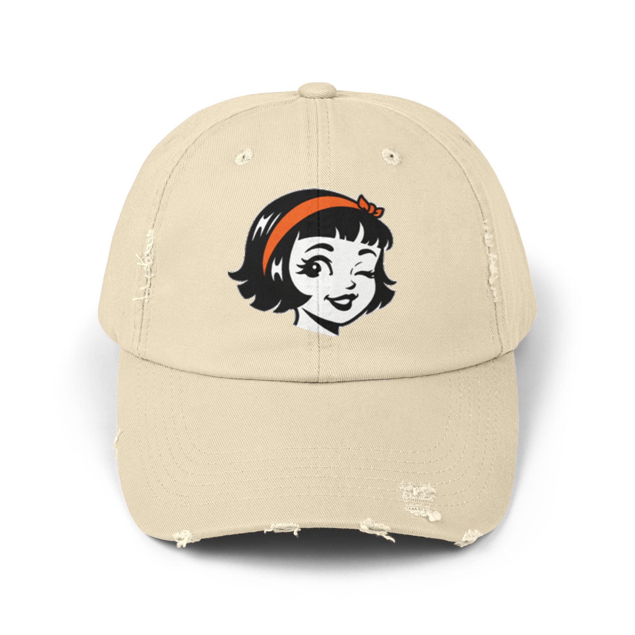 Unisex Distressed Cap