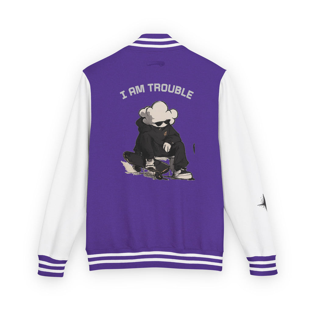 I Am Trouble Letterman Jacket