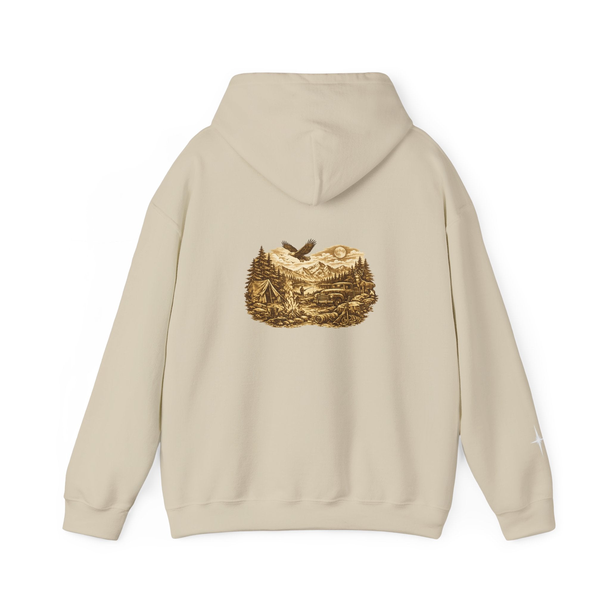 Unisex Heavy Blend™ Hooded Sweatshirt Eagle