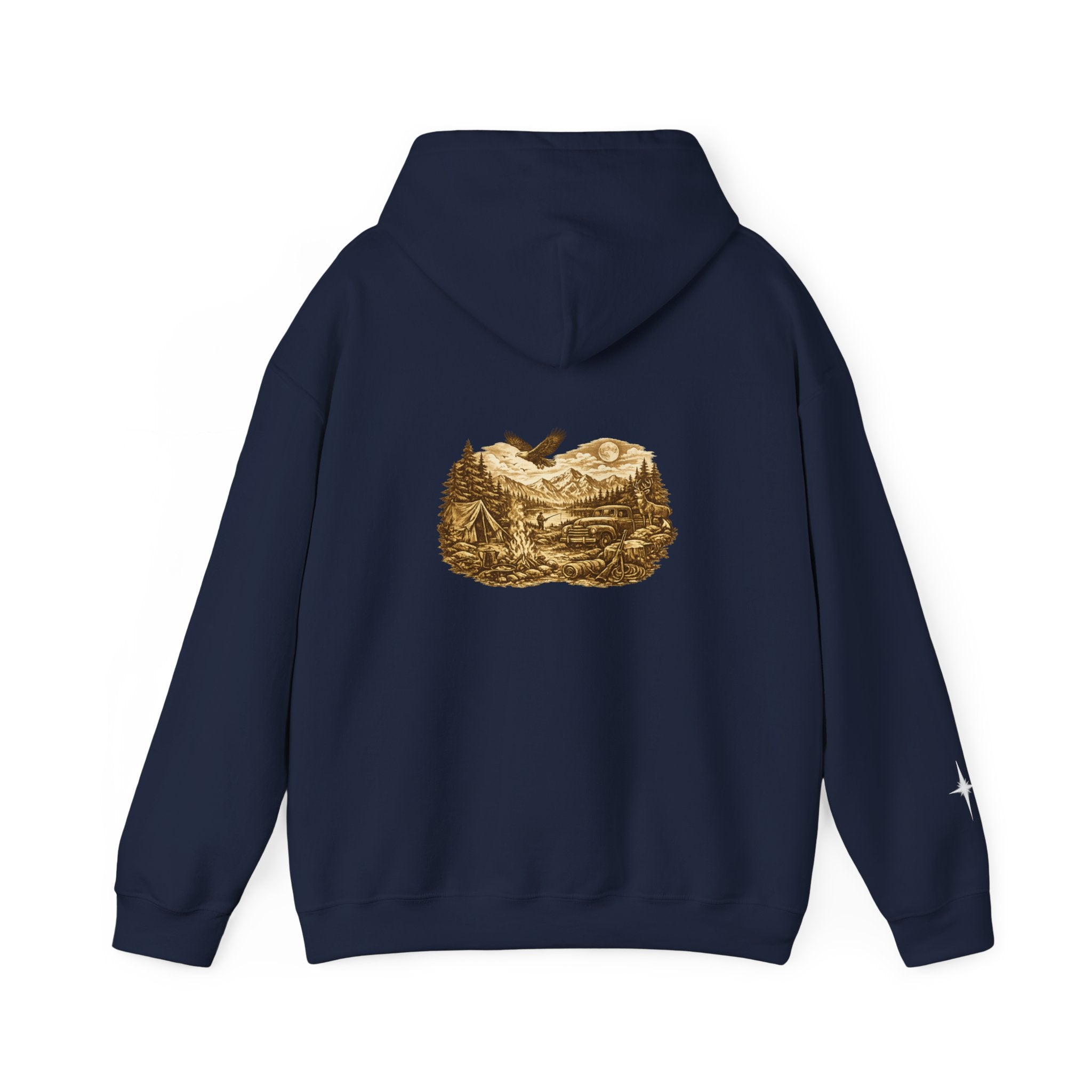 Unisex Heavy Blend™ Hooded Sweatshirt Eagle