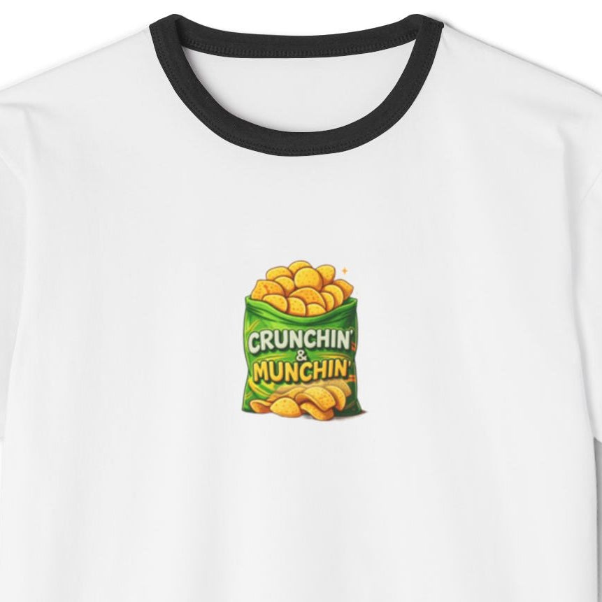 Crunchin' & Munchin' Snack Bag Ringer T-Shirt