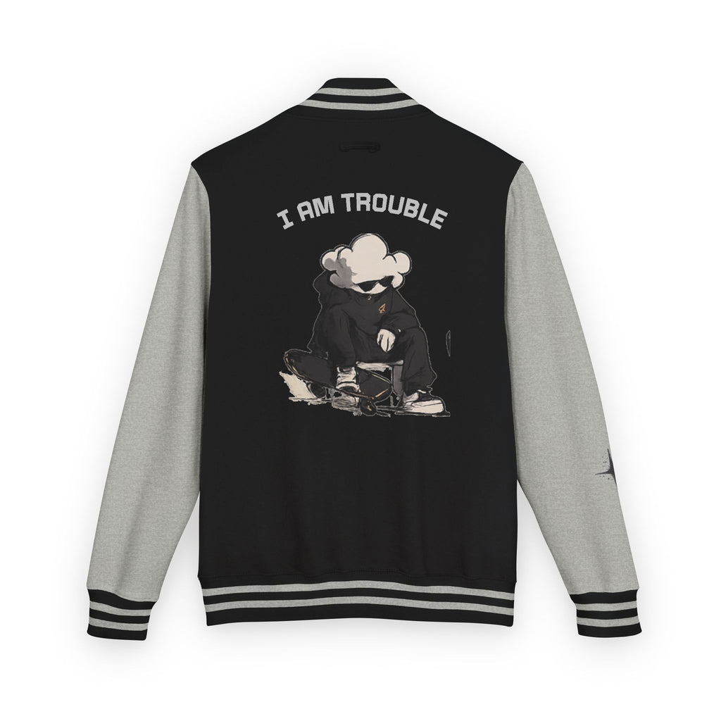 I Am Trouble Letterman Jacket