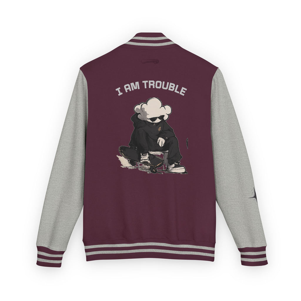 I Am Trouble Letterman Jacket