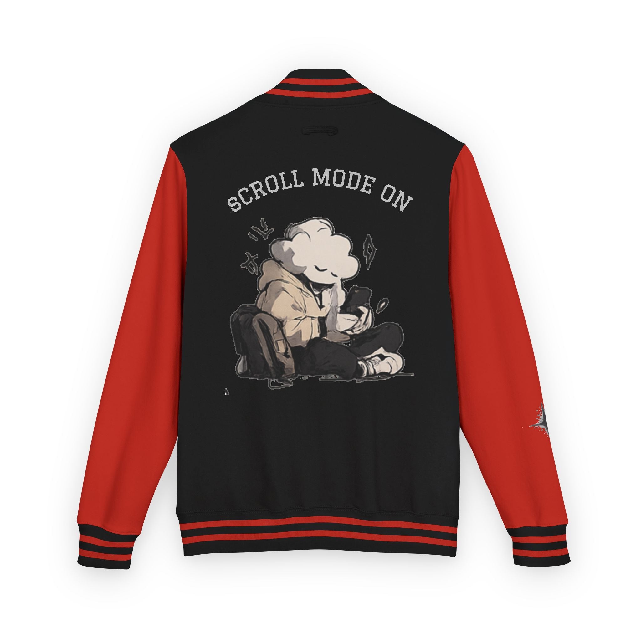 Letterman Jacket — "Scroll Mode On"