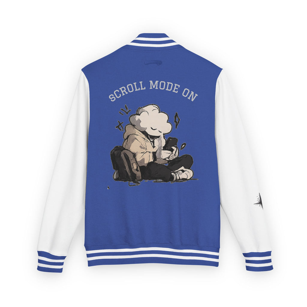 Letterman Jacket — "Scroll Mode On"