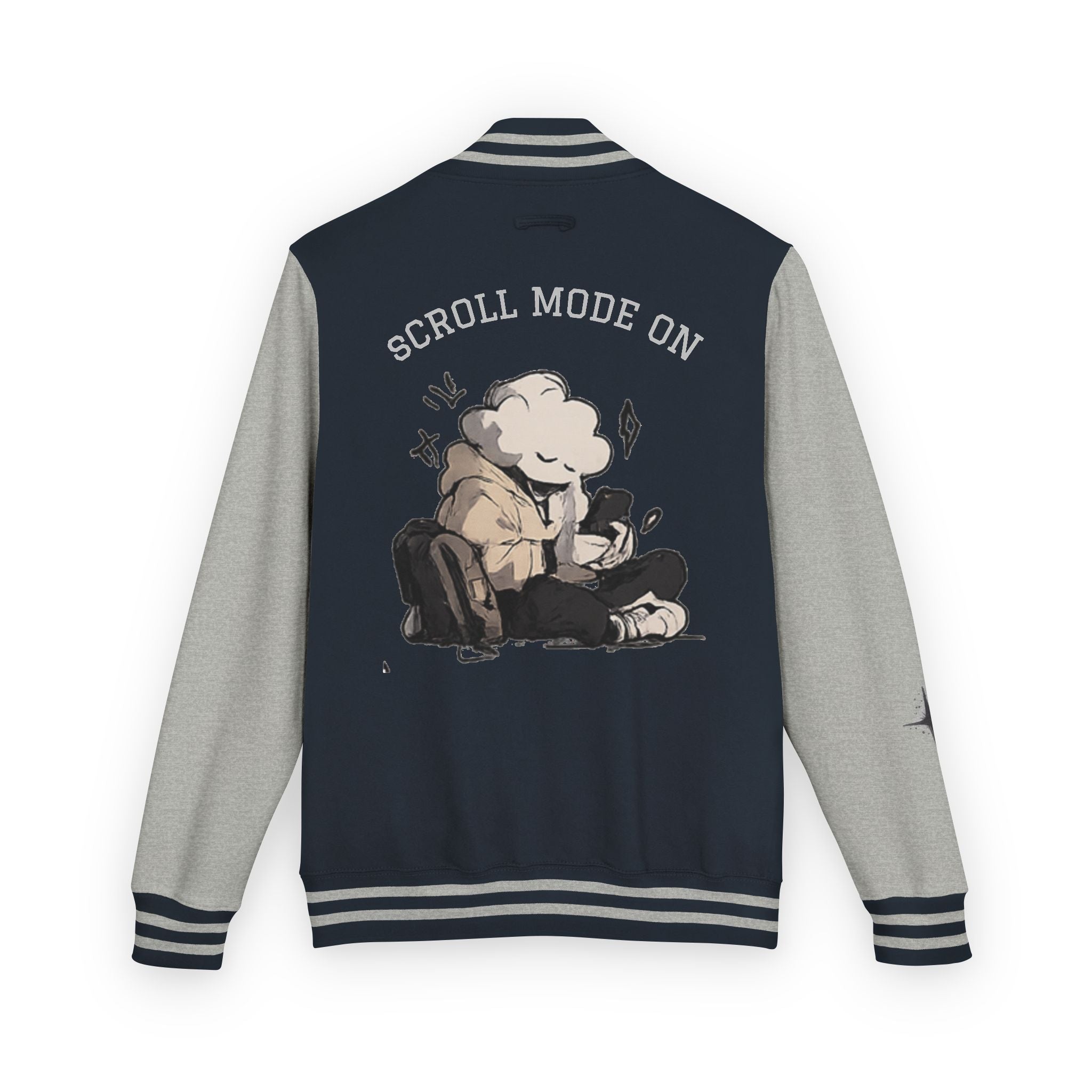 Letterman Jacket — "Scroll Mode On"