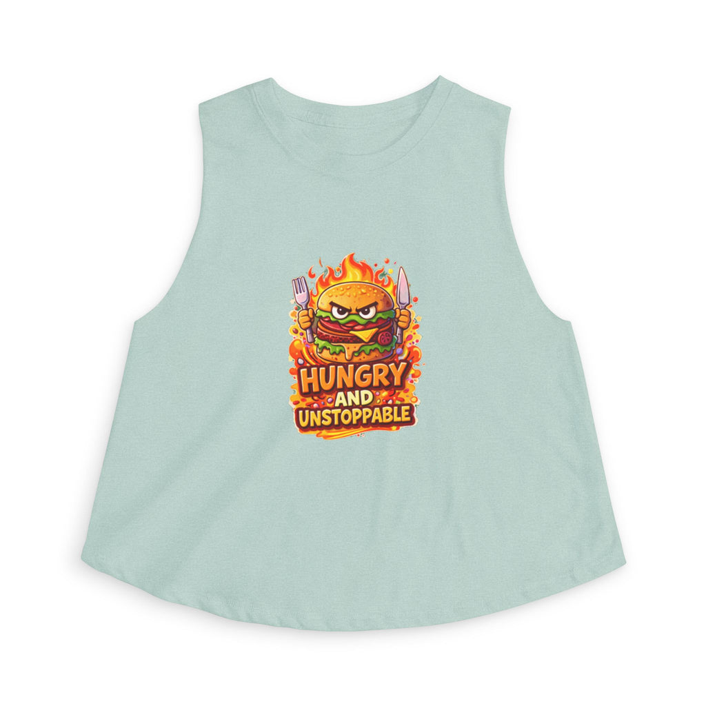 "Hungry and Unstoppable" Crop Top